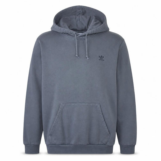 Adidas Men’s Grey XL Pullover Hoodie Fleece Sweatshirt