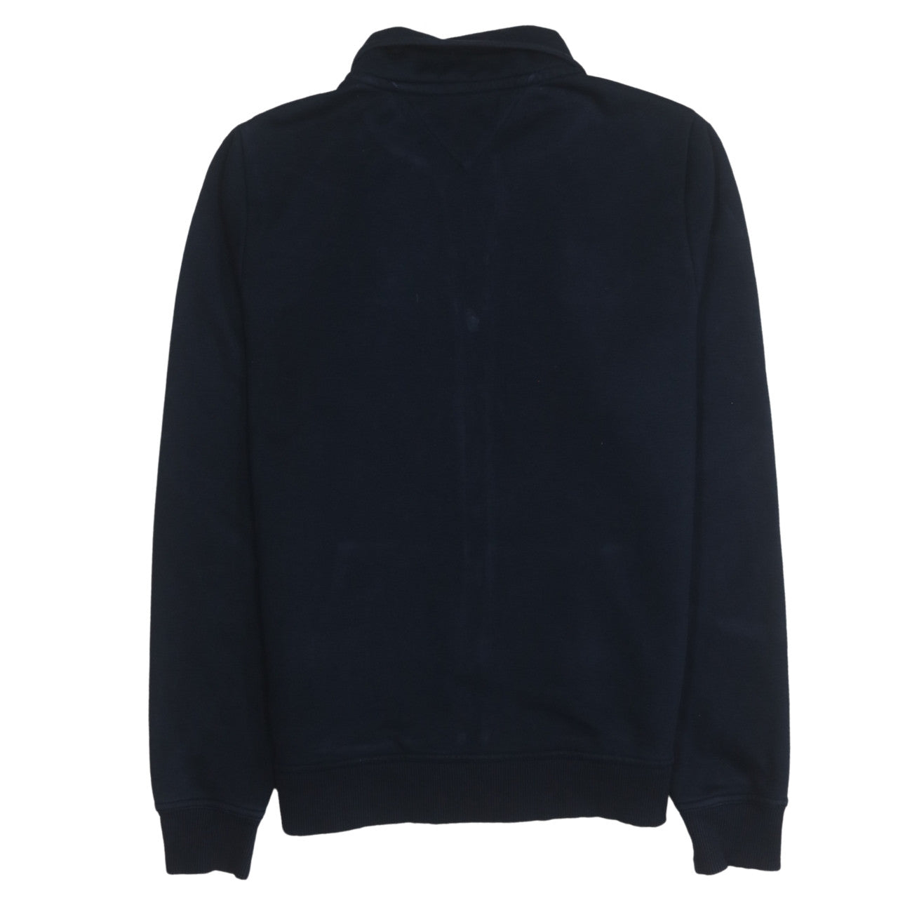 Tommy Hilfiger Men's Blue Track Jacket S Full Zip Cotton Blend