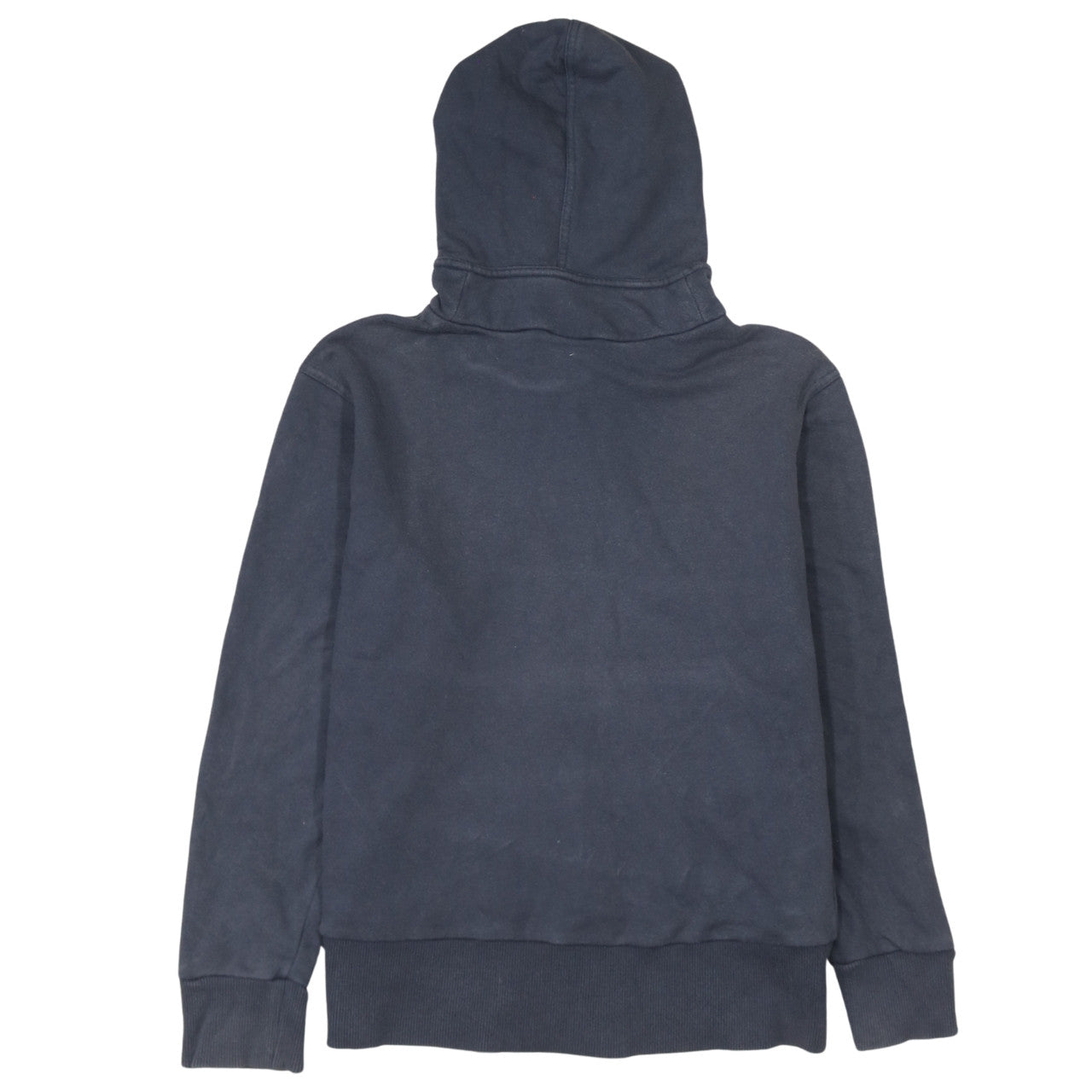 Adidas Women Blue Pullover Hoodie Size 12 Kangaroo Pocket Casual