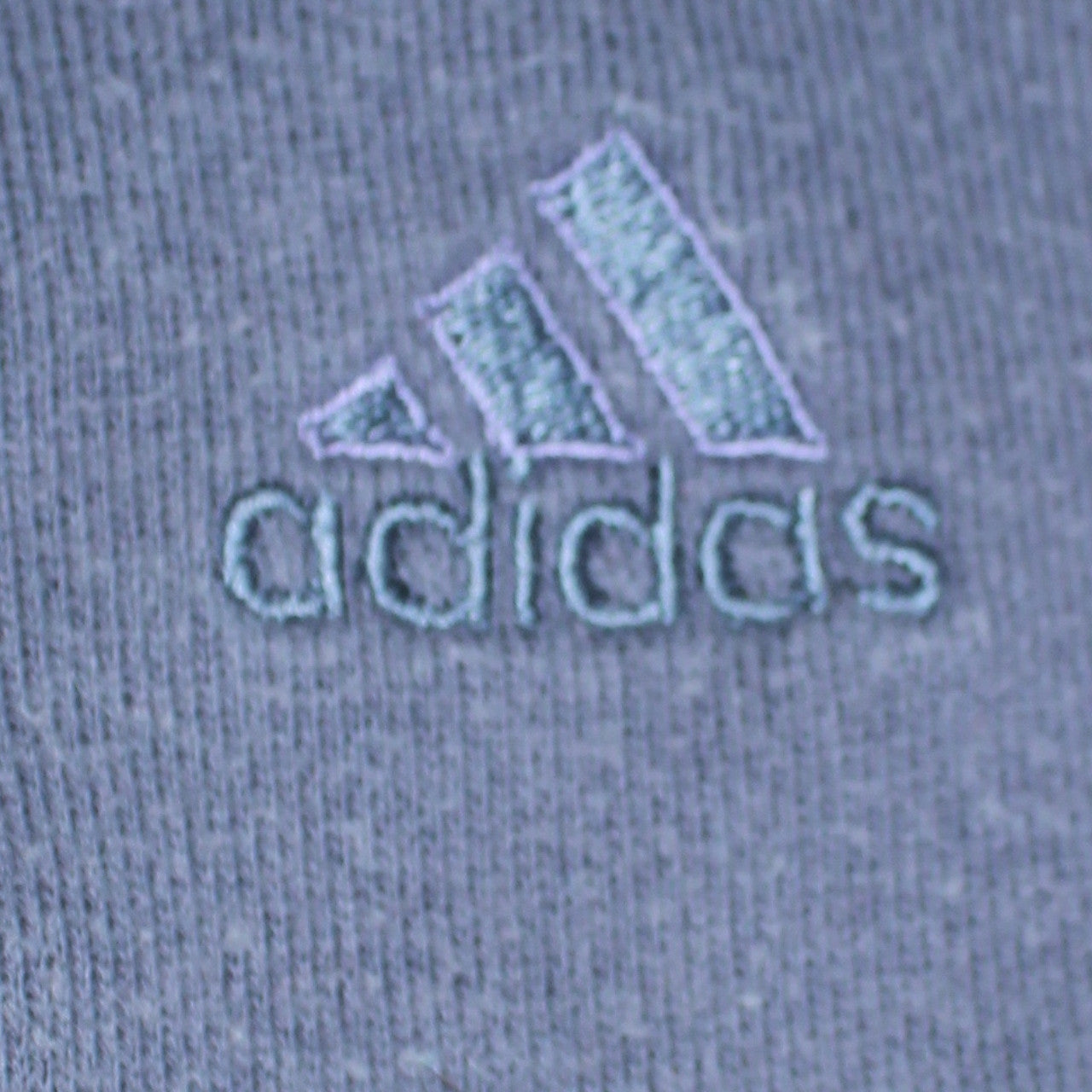 Adidas Women Blue Pullover Hoodie Size 12 Kangaroo Pocket Casual