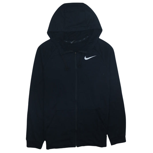 Nike Men's Black Full Zip Dri-FIT Hoodie Size S