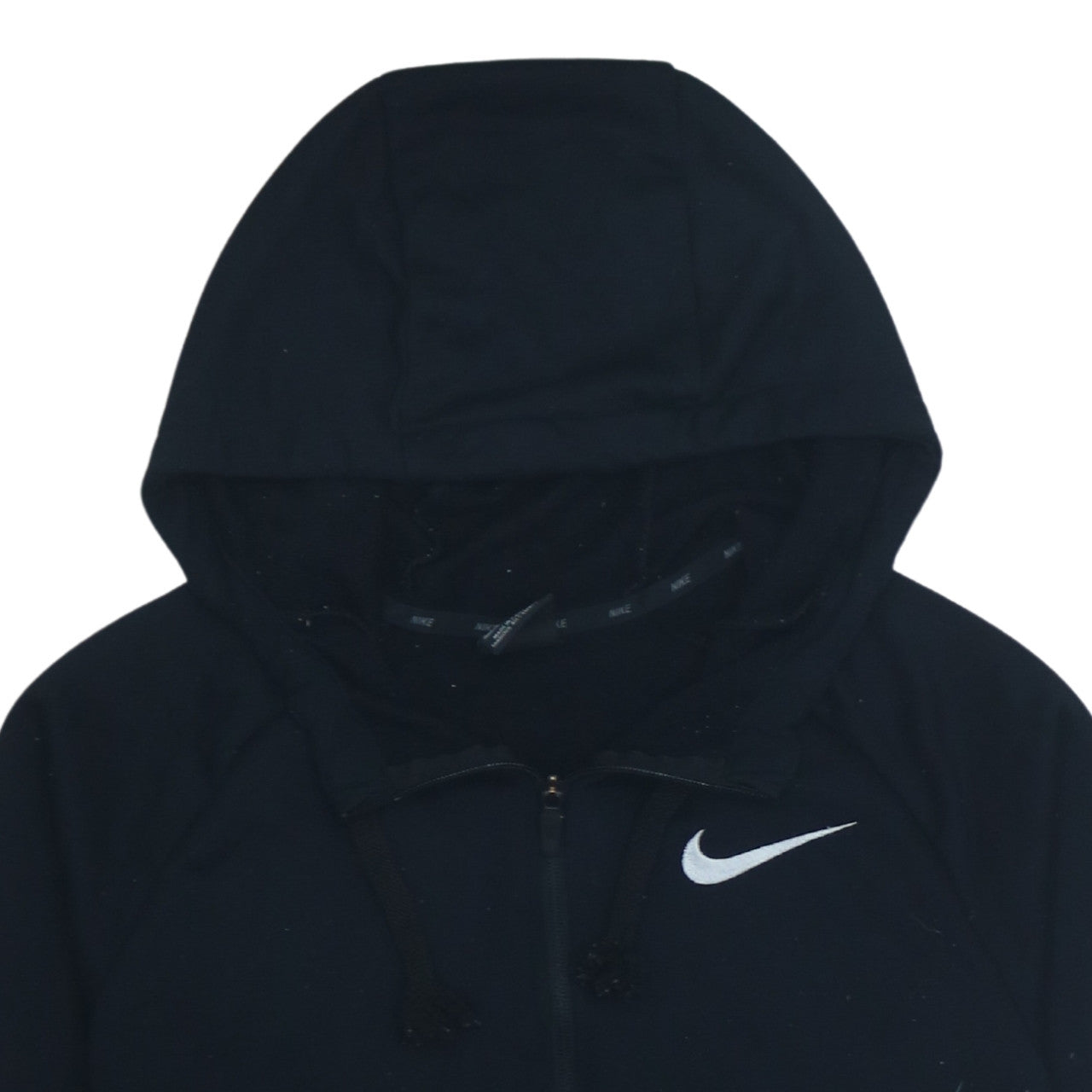 Nike Men's Black Full Zip Dri-FIT Hoodie Size S