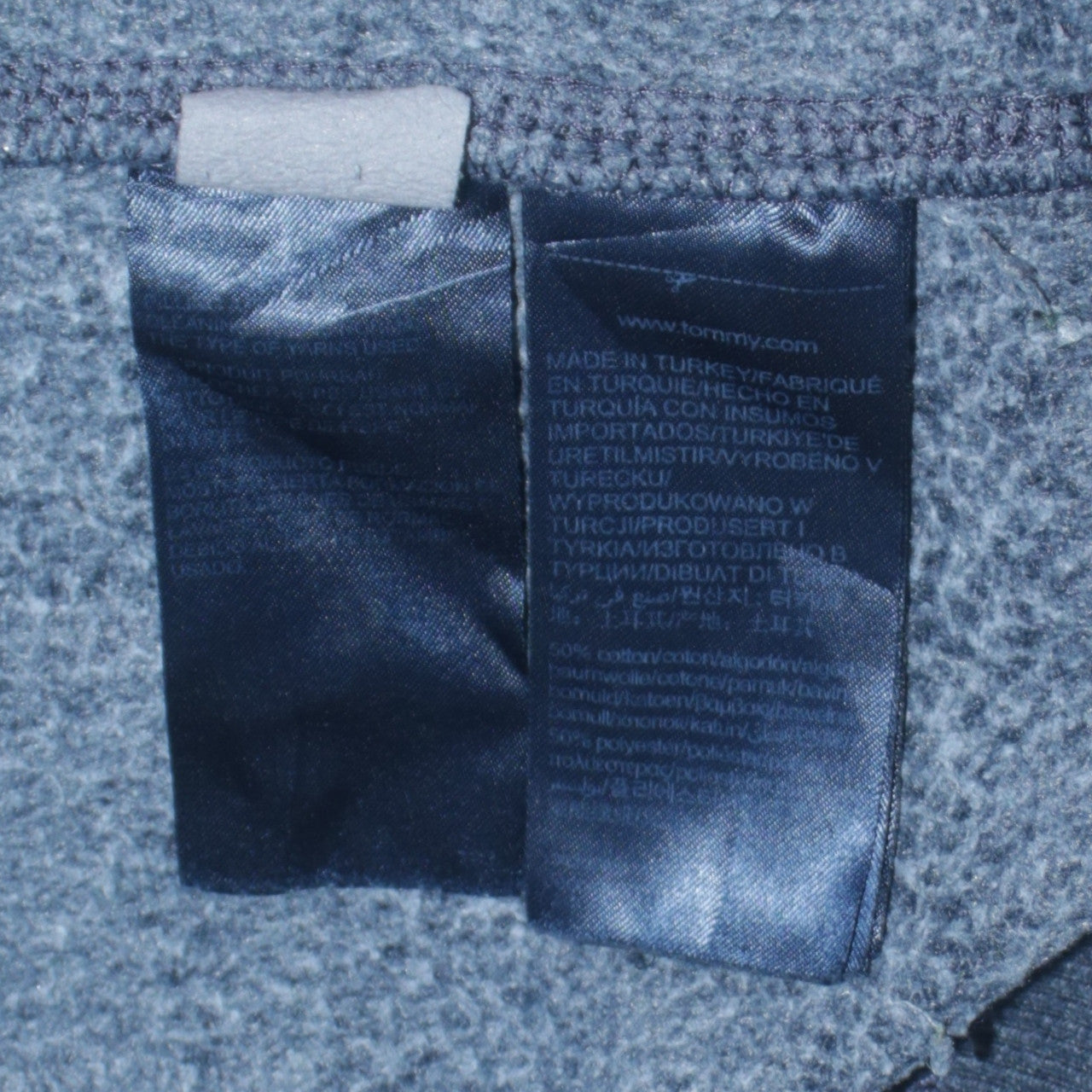 Tommy Jeans Men Blue Regular Fit Crew Neck Sweatshirt M