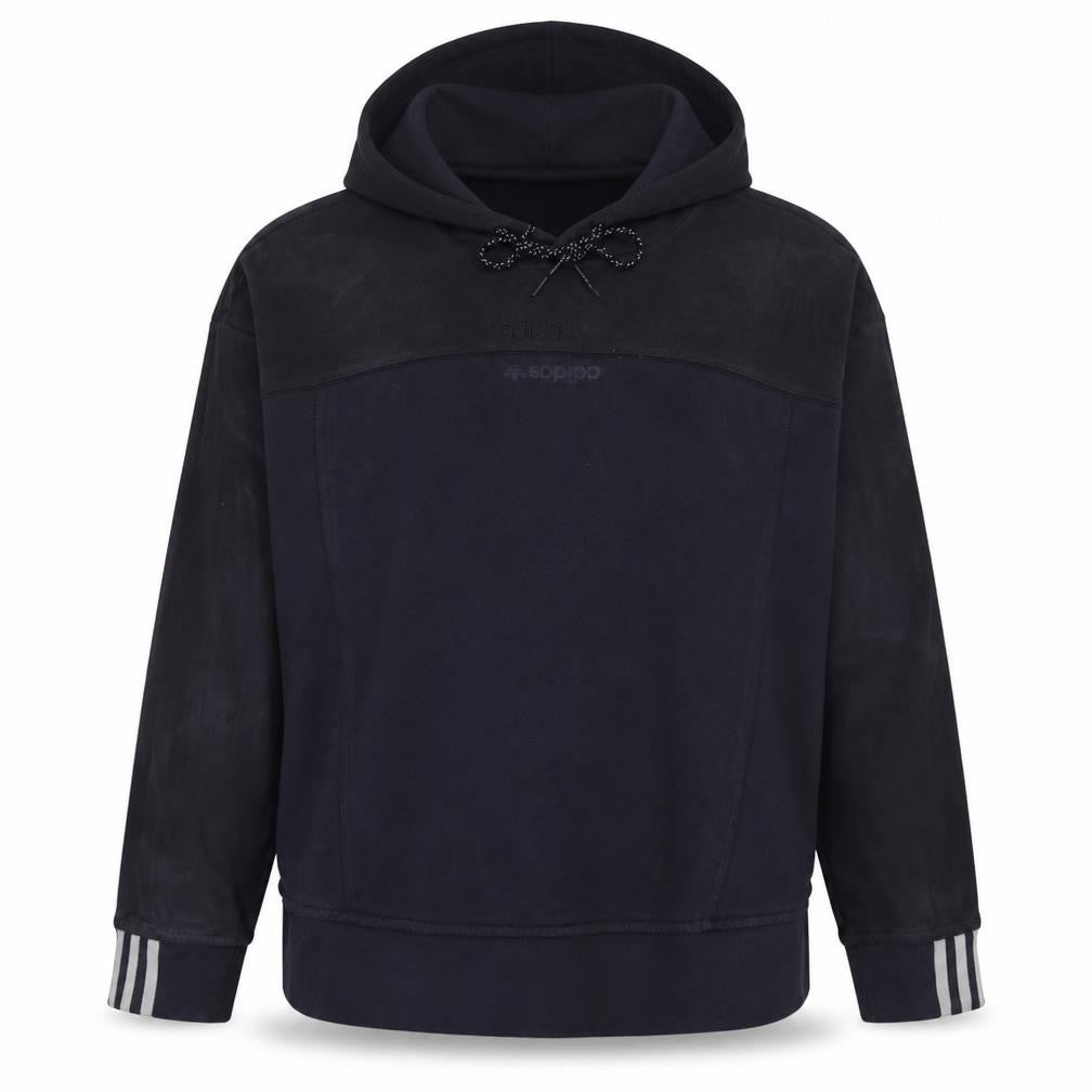 Adidas Womens Black Size 10 Pullover Hoodie Sweatshirt