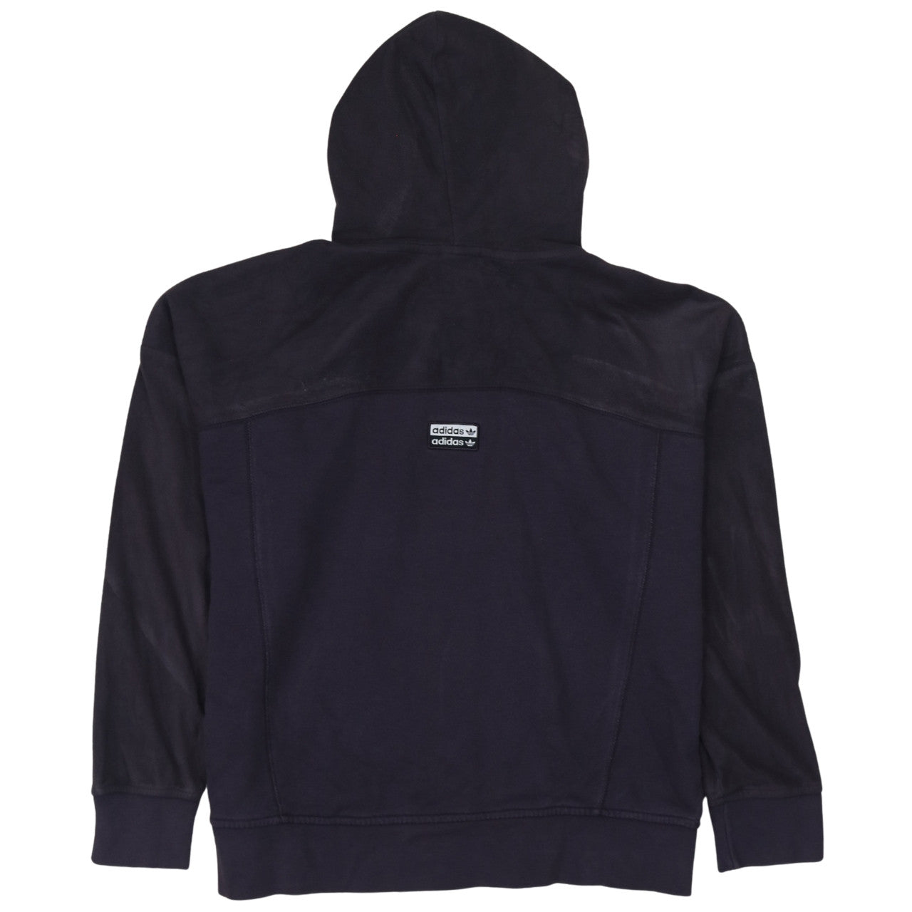 Adidas Womens Black Size 10 Pullover Hoodie Sweatshirt