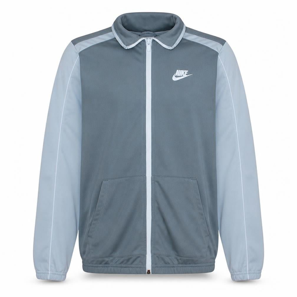 Nike Boys Grey XL Track Jacket Lightweight Zip Activewear Top
