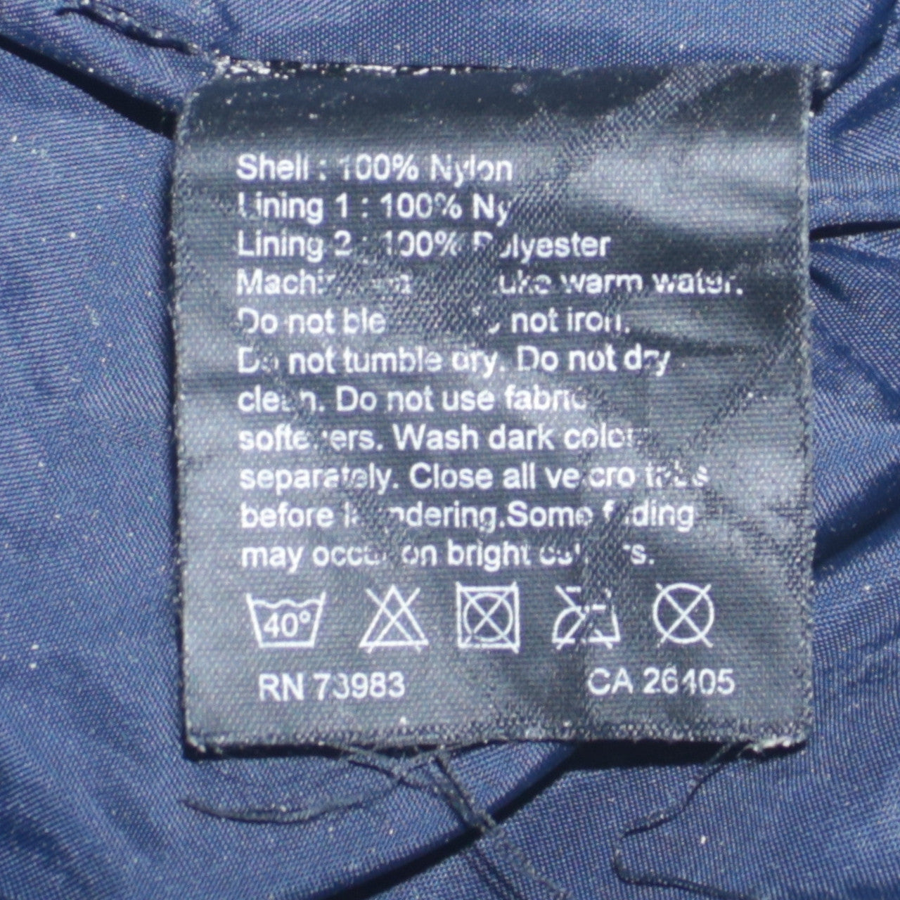 Helly Hansen Men's Blue Nylon Bomber Jacket L Windproof Full Zip