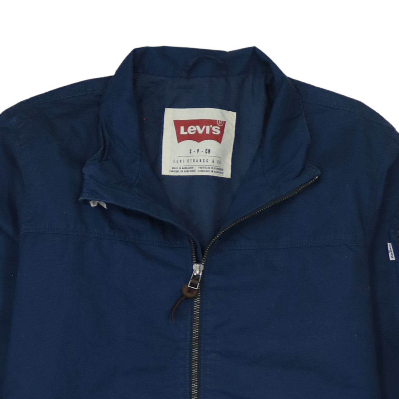 Levi's Men's Blue Small Bomber Jacket Lightweight Full Zip