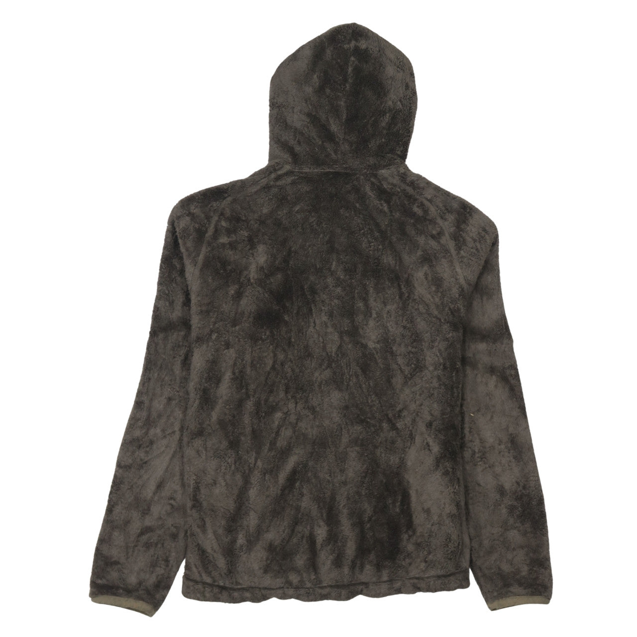 The North Face Womens Brown Full Zip Fleece Hoodie Size L