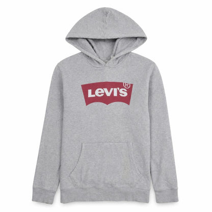 Levi's Men's Grey Pullover Hoodie S Classic Logo Sweatshirt