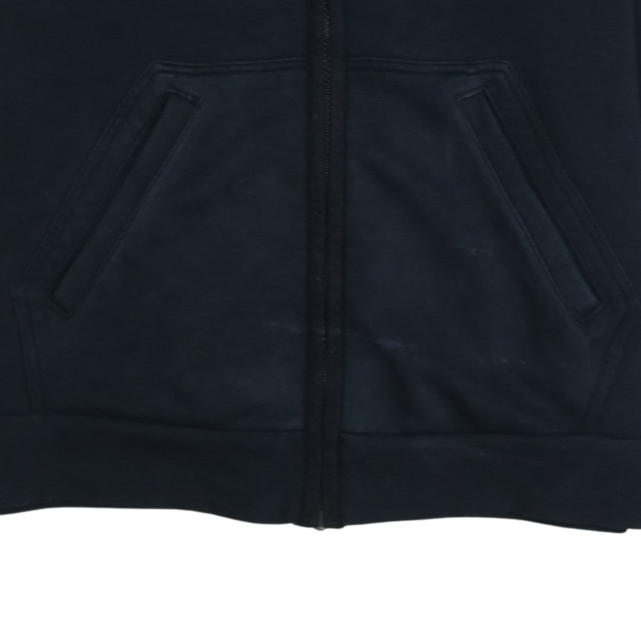 Adidas Women's Black Full Zip Hoodie Size L Essentials Sportswear