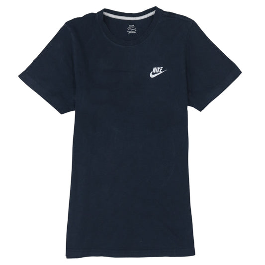 Nike Men's Blue Sportswear Cotton Crew Neck T-Shirt Size S