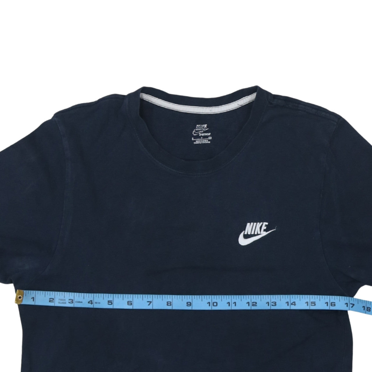 Nike Men's Blue Sportswear Cotton Crew Neck T-Shirt Size S