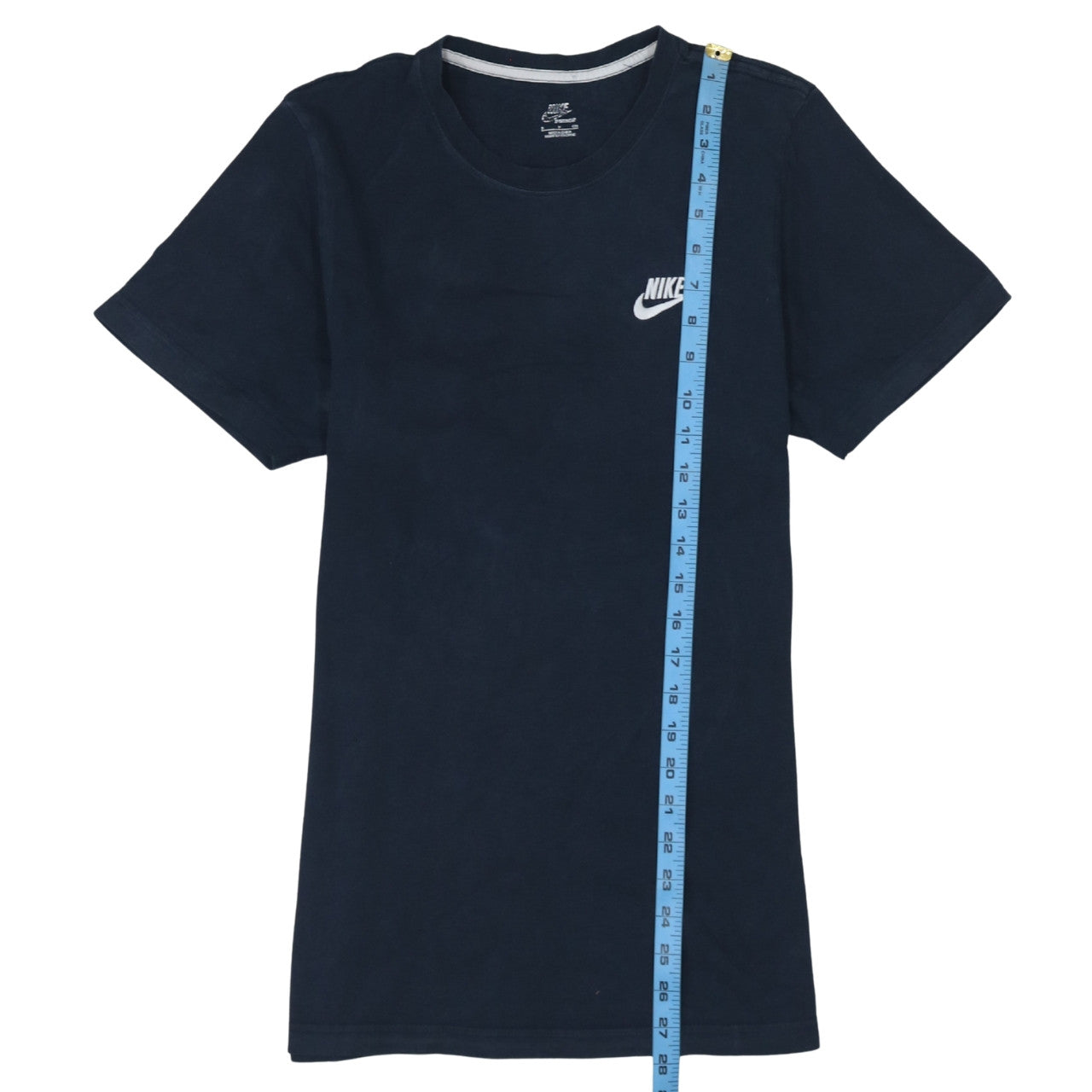 Nike Men's Blue Sportswear Cotton Crew Neck T-Shirt Size S