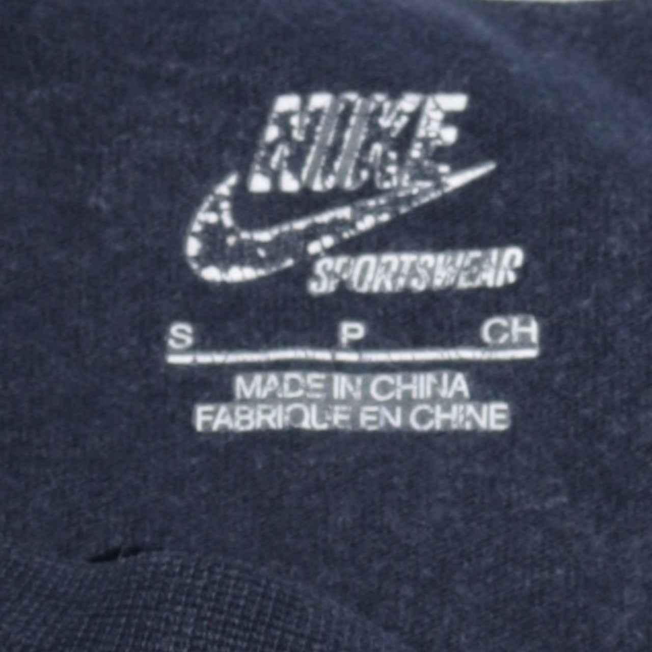 Nike Men's Blue Sportswear Cotton Crew Neck T-Shirt Size S