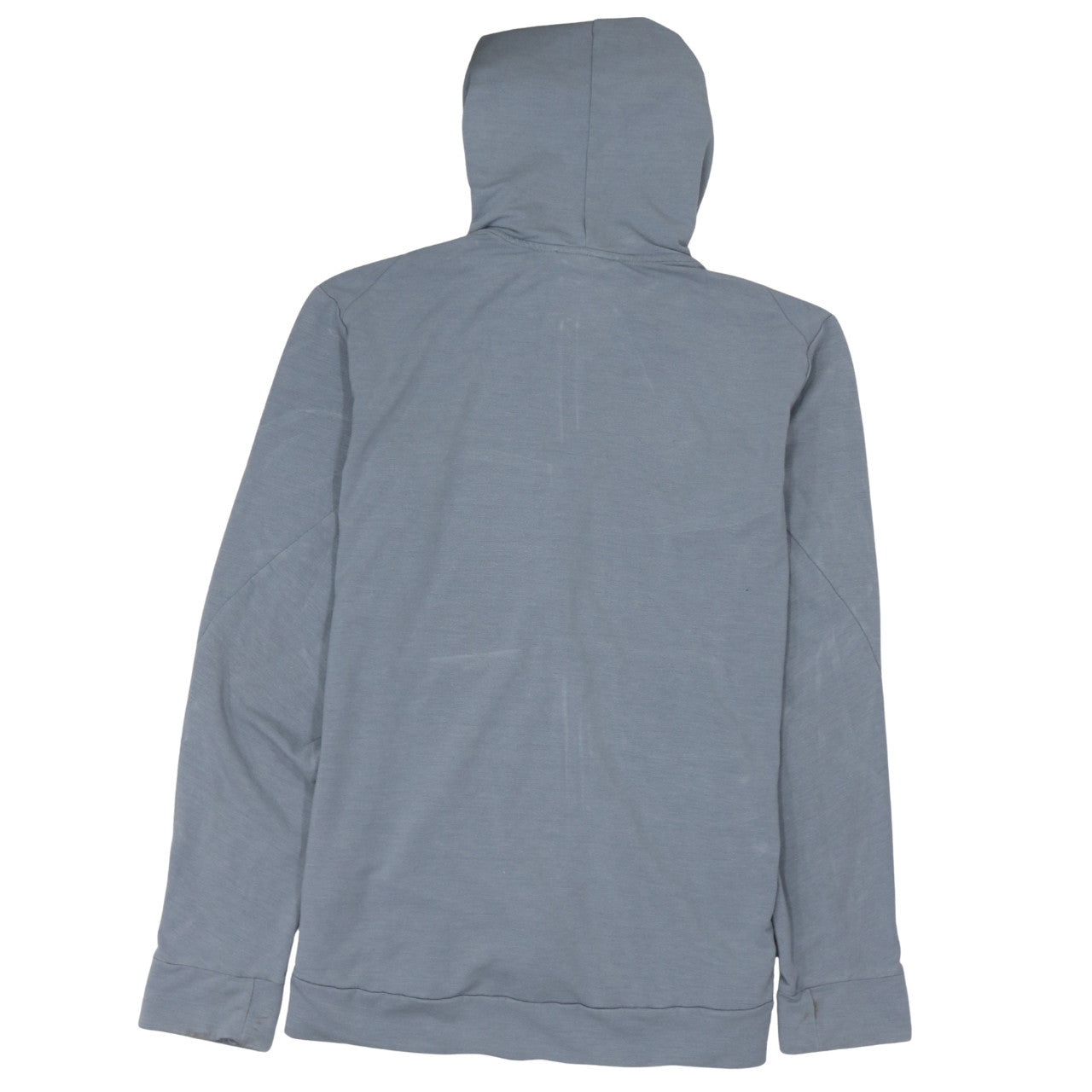 Nike Men's Grey Dri-FIT Full Zip Hoodie Size L Lightweight Sportswear