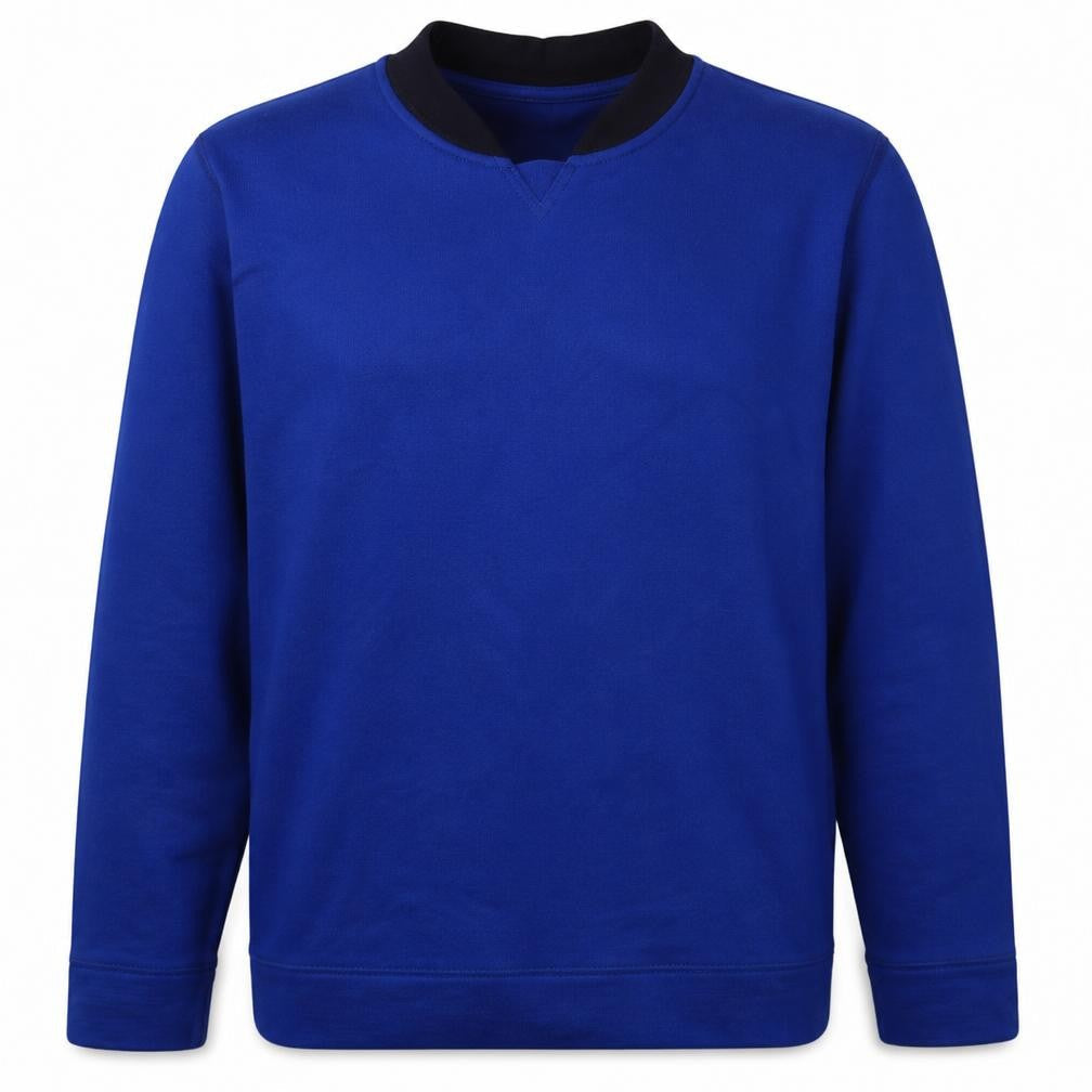 Nautica Men's Blue Fleece 1/4 Zip Pullover Sweatshirt XL