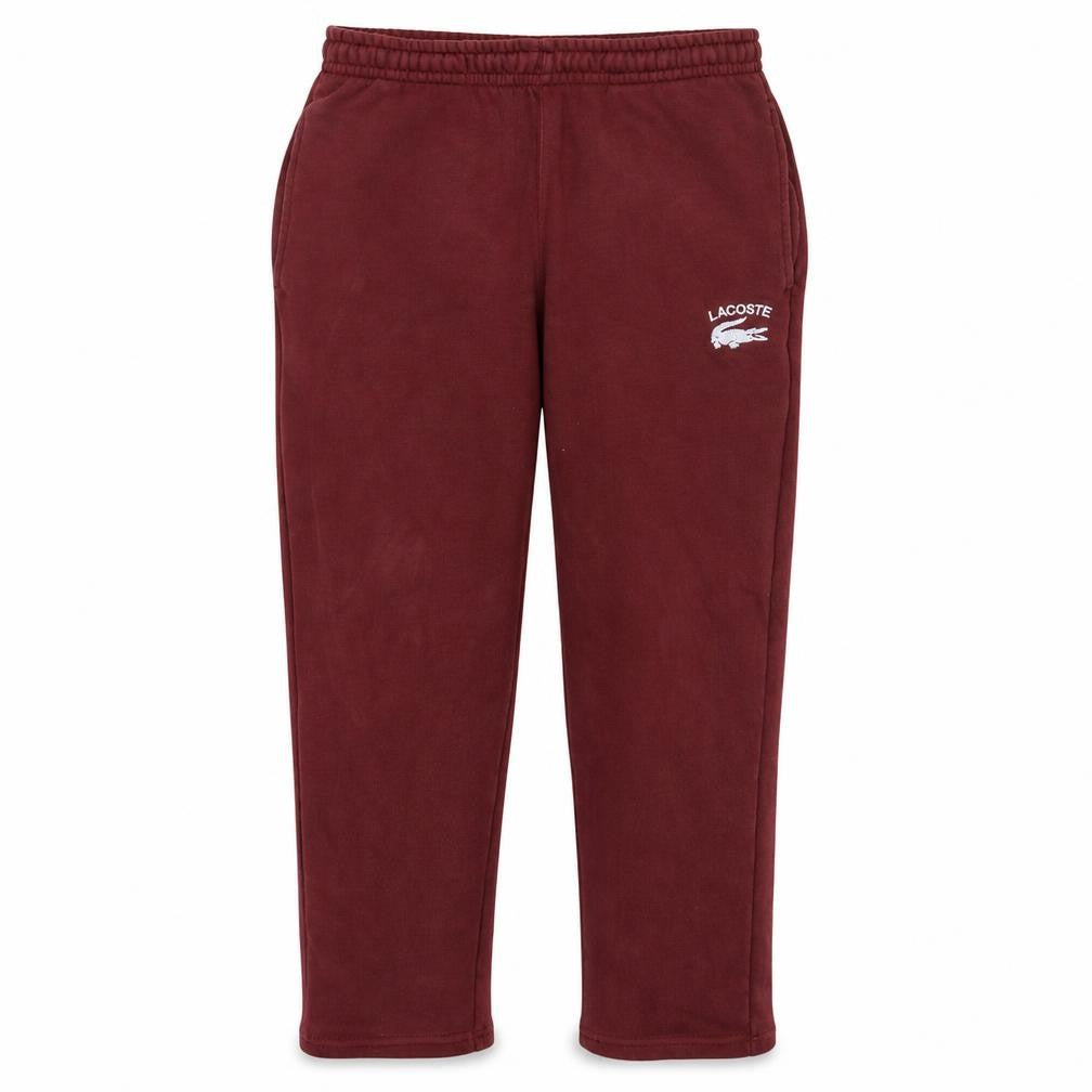 Lacoste Men Brown Tapered Fit Cotton Sweatpants Size M