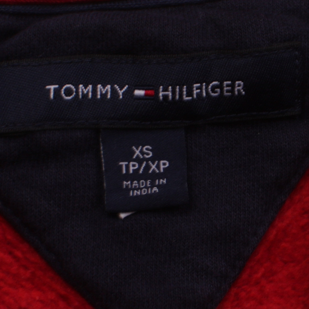 Tommy Hilfiger Mens Red XS Crew Neck Pullover Sweatshirt