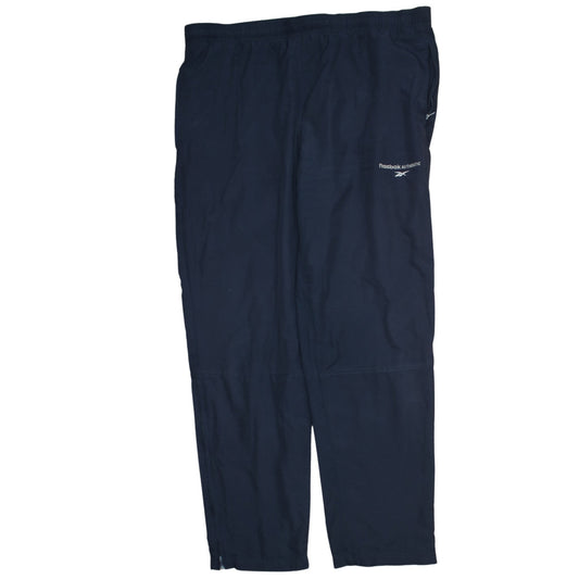 Reebok Men's Blue Windbreaker Track Trousers Size S