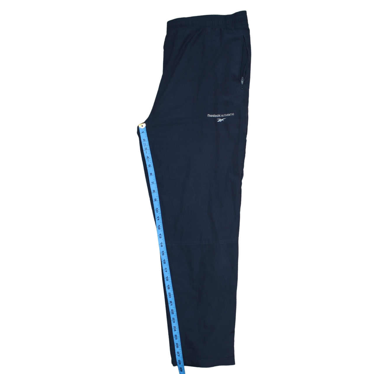 Reebok Men's Blue Windbreaker Track Trousers Size S