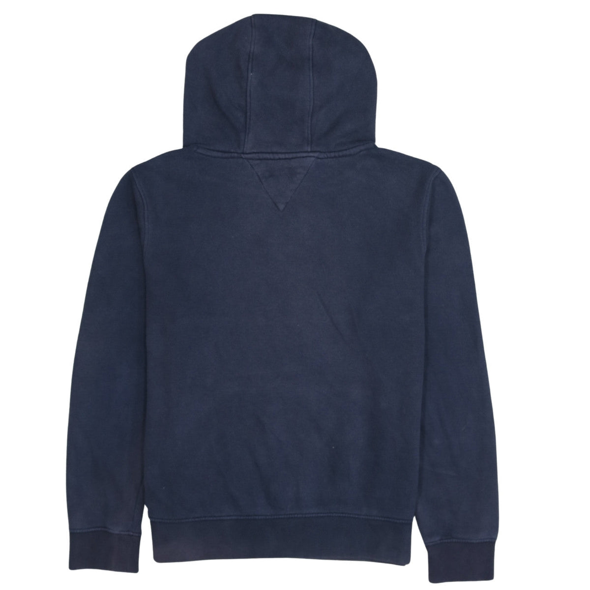 Tommy Hilfiger Boys Navy Blue Hoodie Size 164 Pullover Fleece Sweatshirt