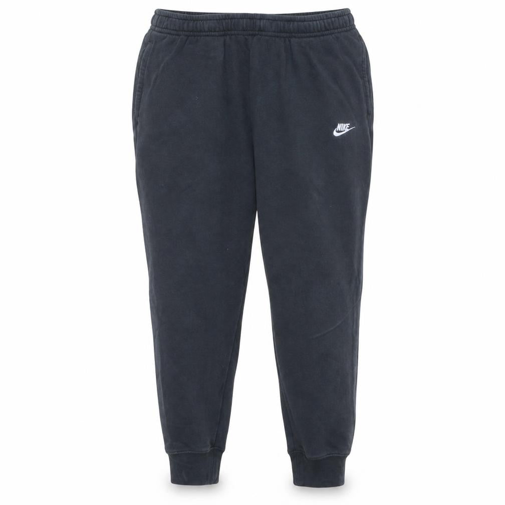 Nike Men Black Sweatpants Fleece Regular Fit Tapered Joggers M