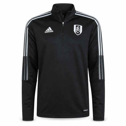 Adidas Men’s Black 1/4 Zip Fulham FC Training Sweatshirt Size S