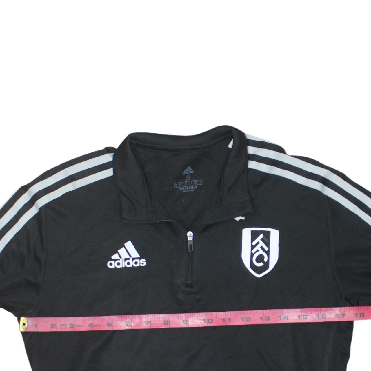 Adidas Men’s Black 1/4 Zip Fulham FC Training Sweatshirt Size S