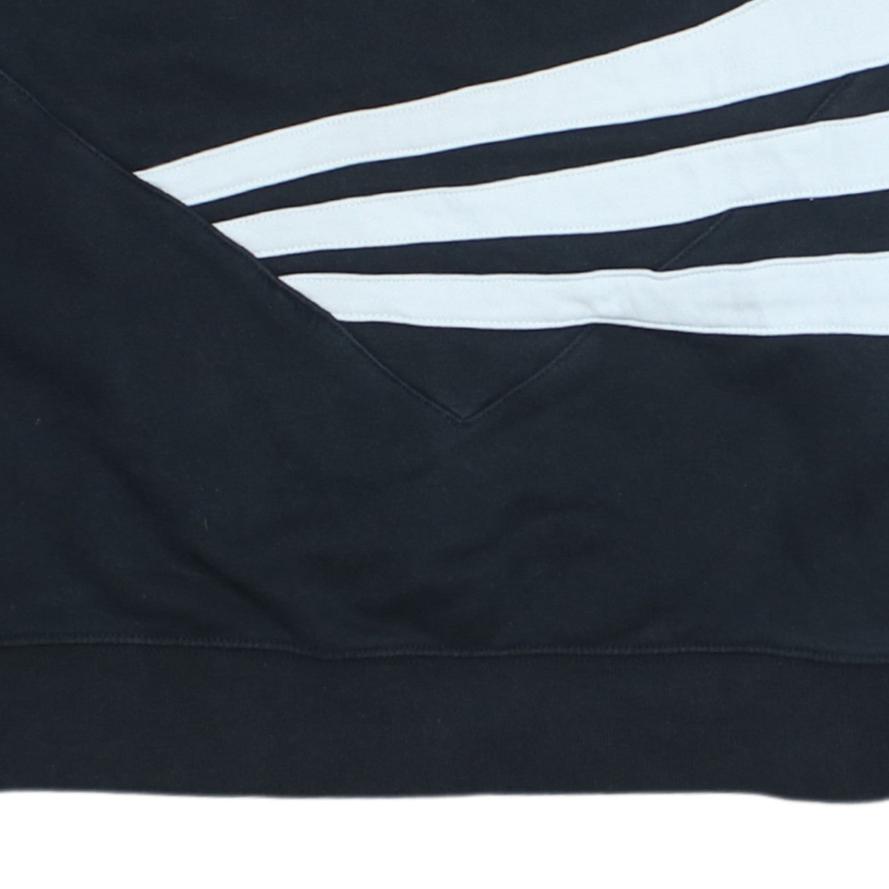 Adidas Womens Black & White Crew Neck Pullover Sweatshirt UK 10