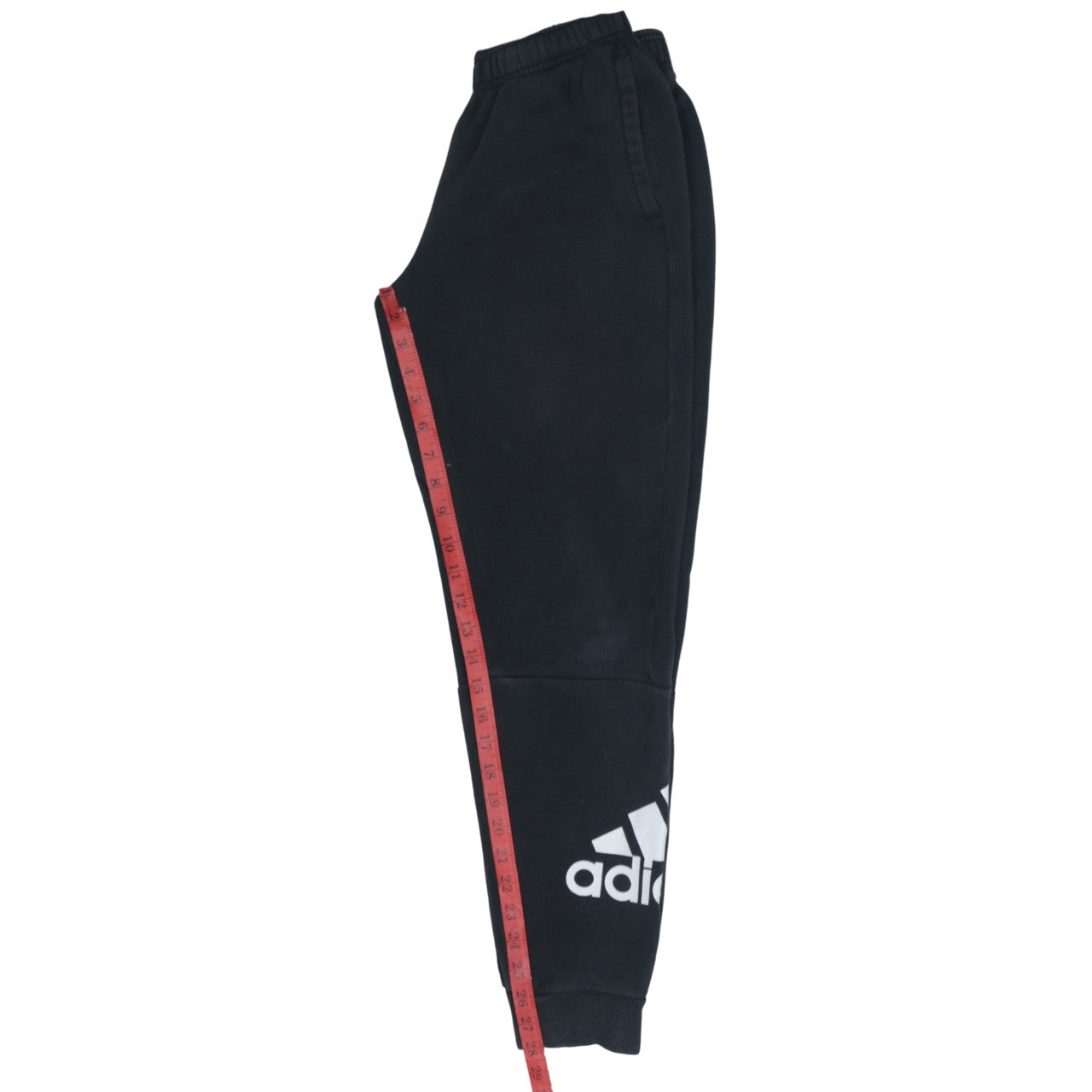 Adidas Boys Black Jogger Sweatpants 13-14 Years Cotton Blend Sportswear