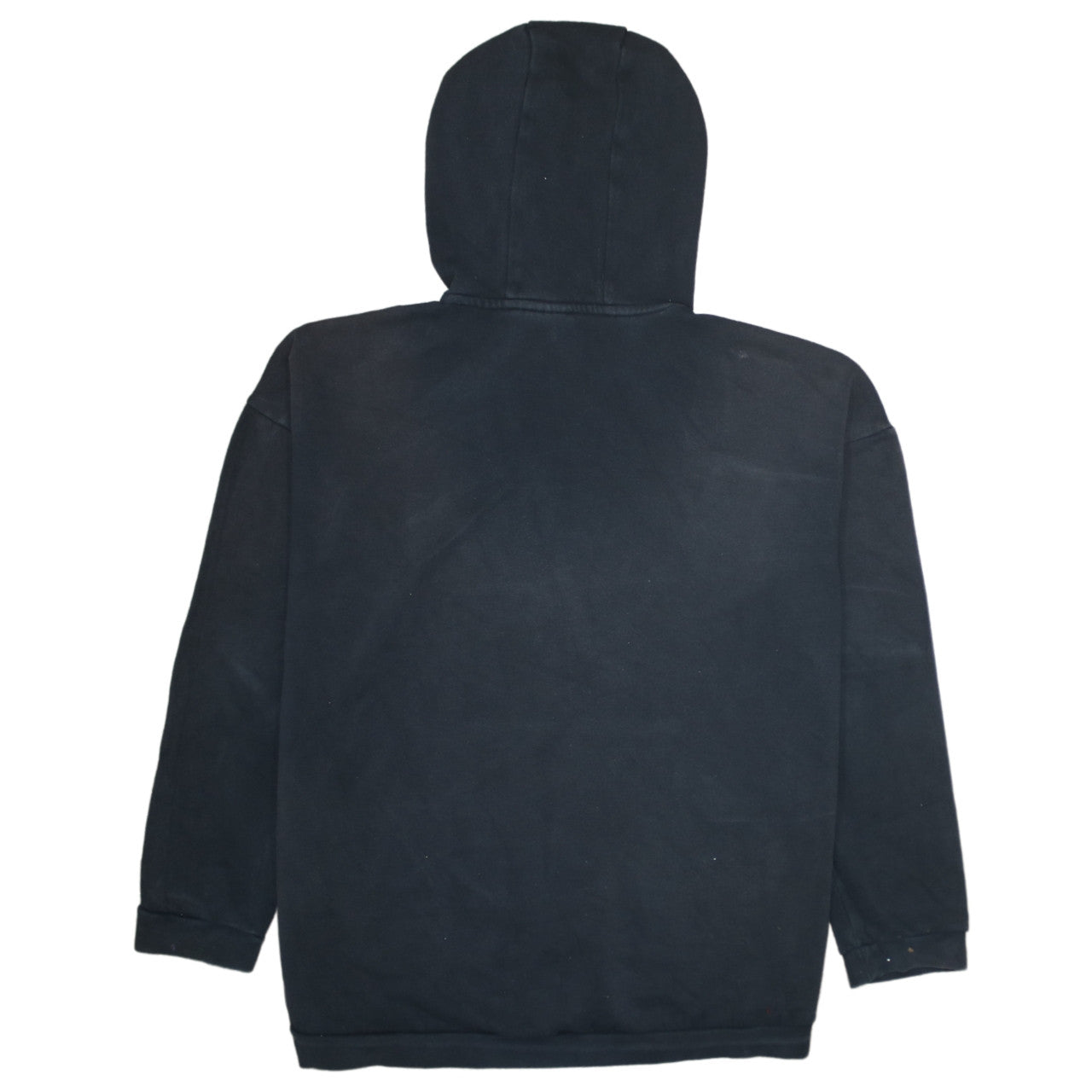 Adidas Womens Black Pullover Hoodie Size M Logo Print Casual