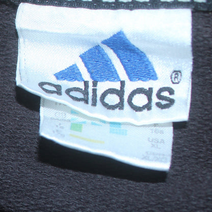 Additional view of Adidas boys’ black 2xl pullover sweatshirt with large logo