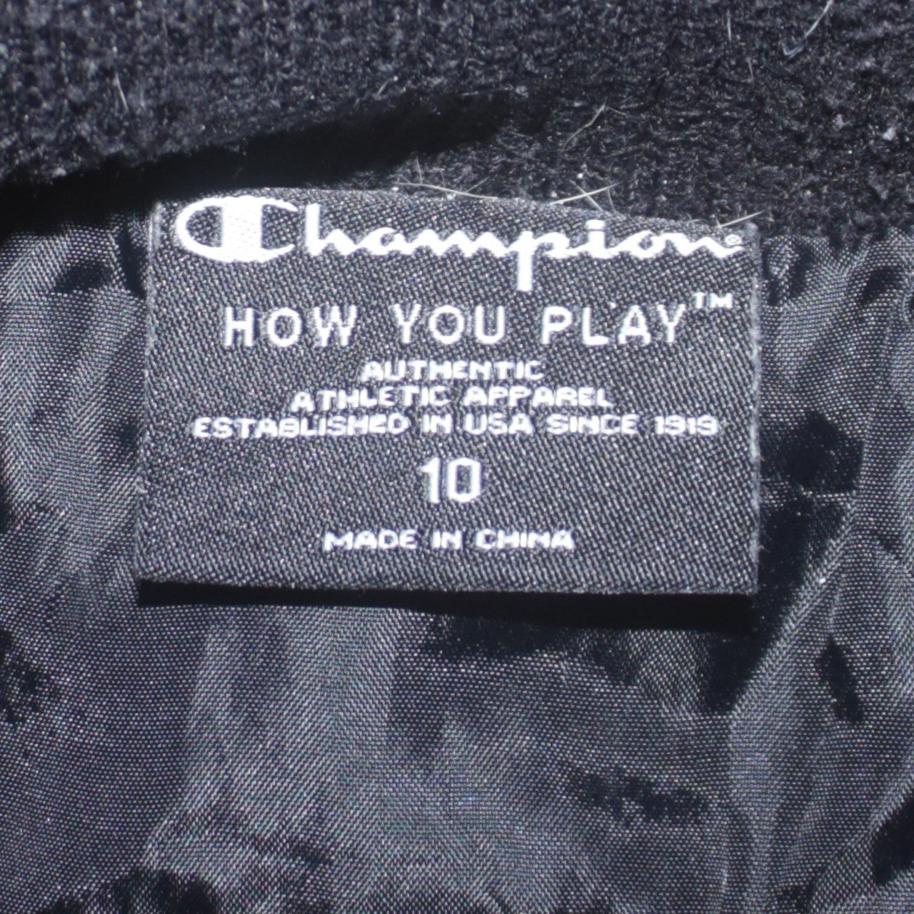 Champion Men's Black Hooded Padded Waistcoat Bodywarmer M