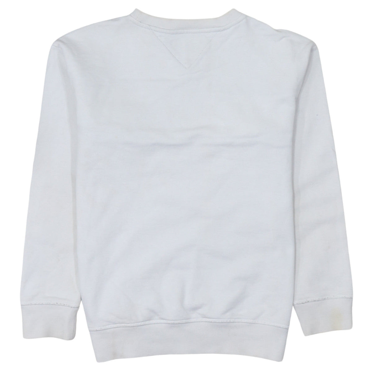 Tommy Hilfiger Boys White Colourblock Logo Sweatshirt Size 152 Pullover