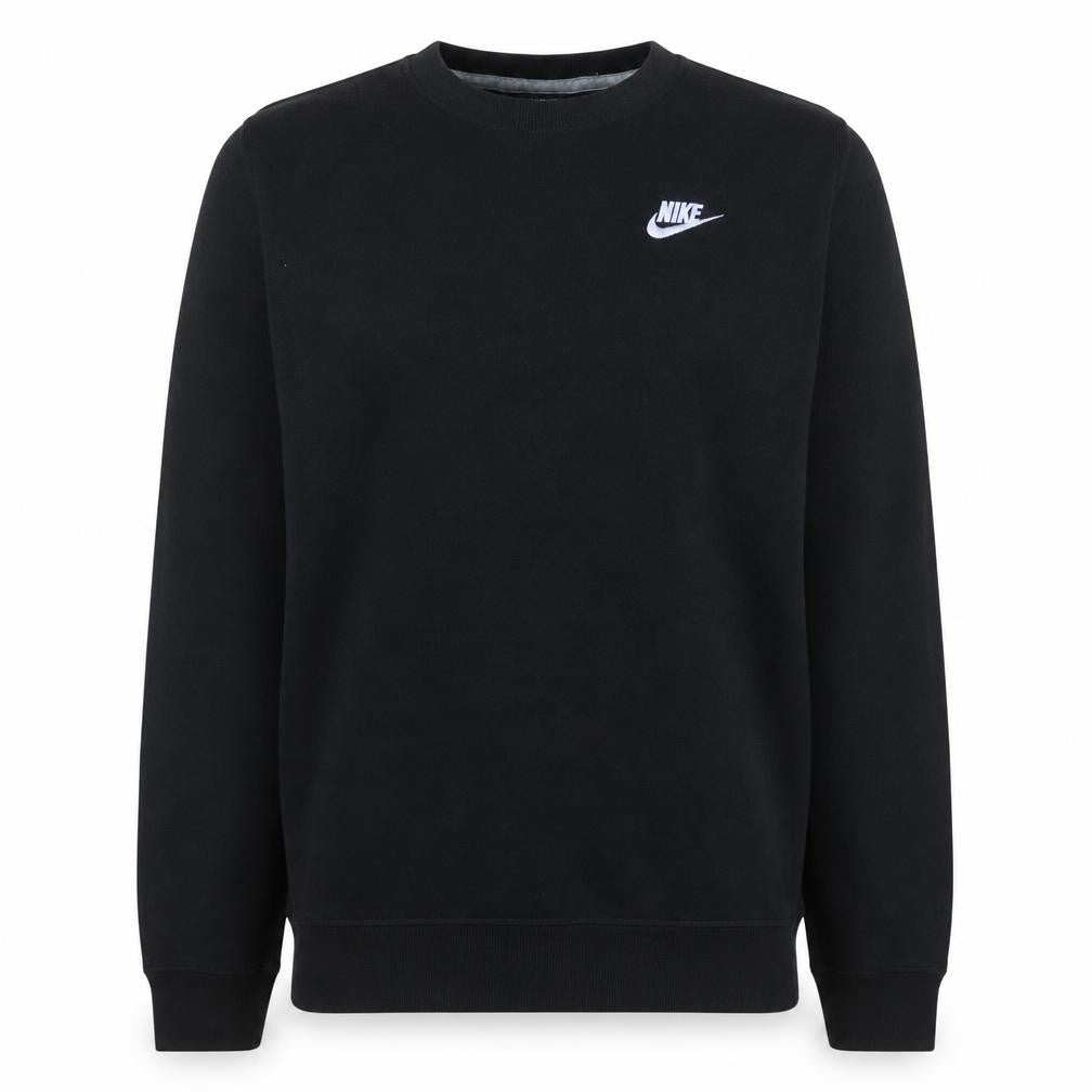 Nike Men's Black Crew Neck Pullover Sweatshirt XS Regular Fit