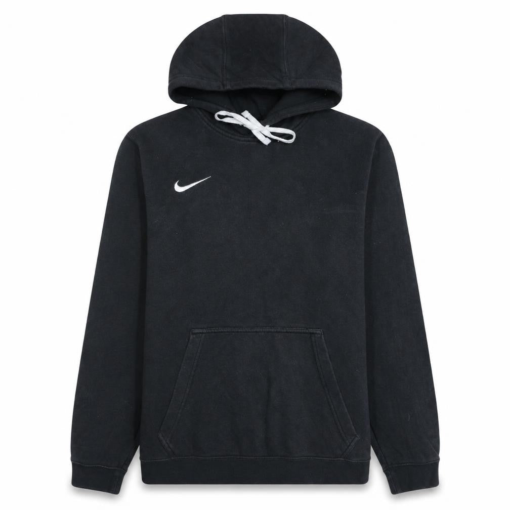 Nike Mens Black Pullover Hoodie Sweatshirt M Regular Fit Fleece