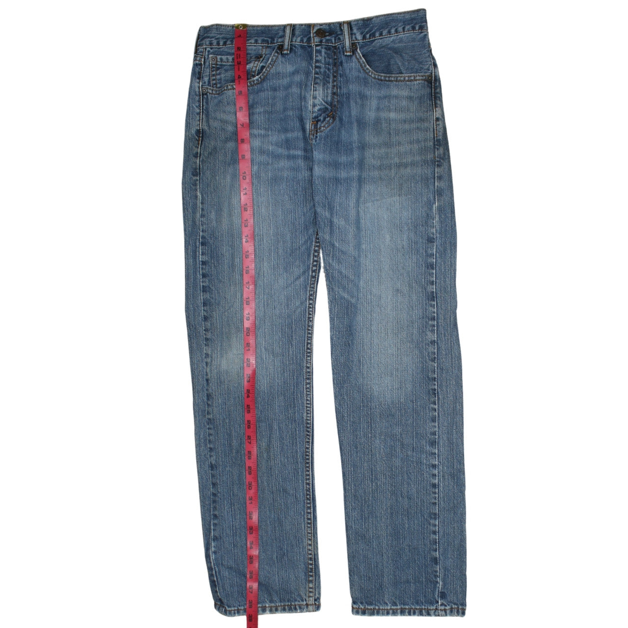Levi Strauss 505 Men's Blue Straight Leg Denim Jeans W31 L30