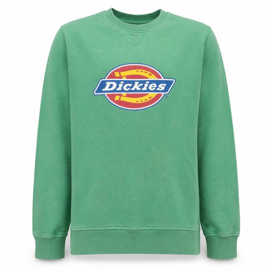 Dickies Men's Green Regular Fit Crew Neck Graphic Sweatshirt Medium