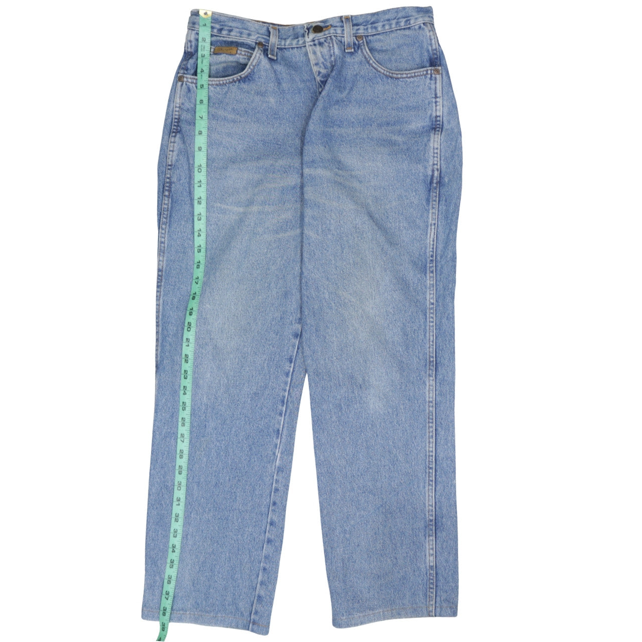 Wrangler Men’s Blue 33x32 Oregon Straight Leg Denim Jeans
