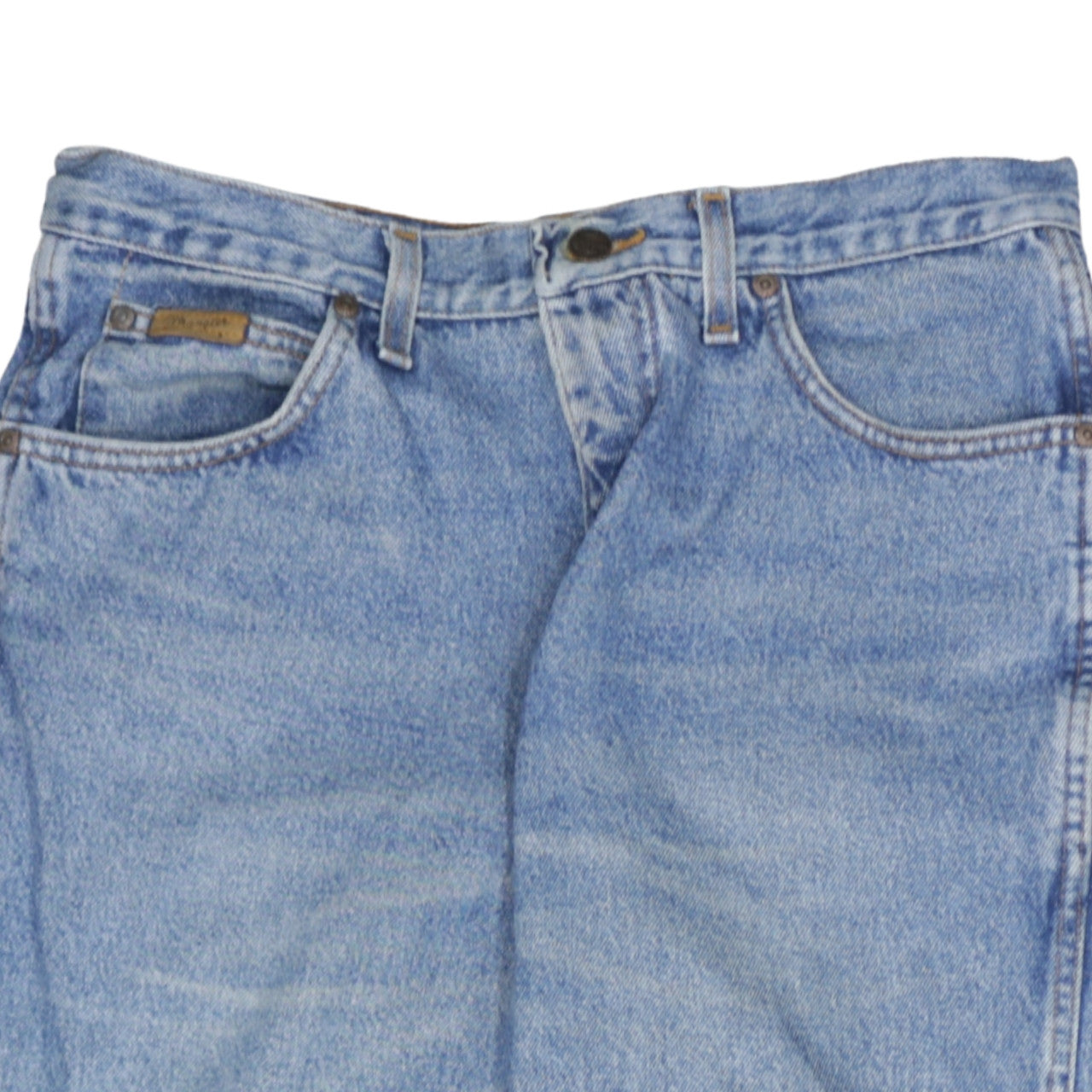 Wrangler Men’s Blue 33x32 Oregon Straight Leg Denim Jeans