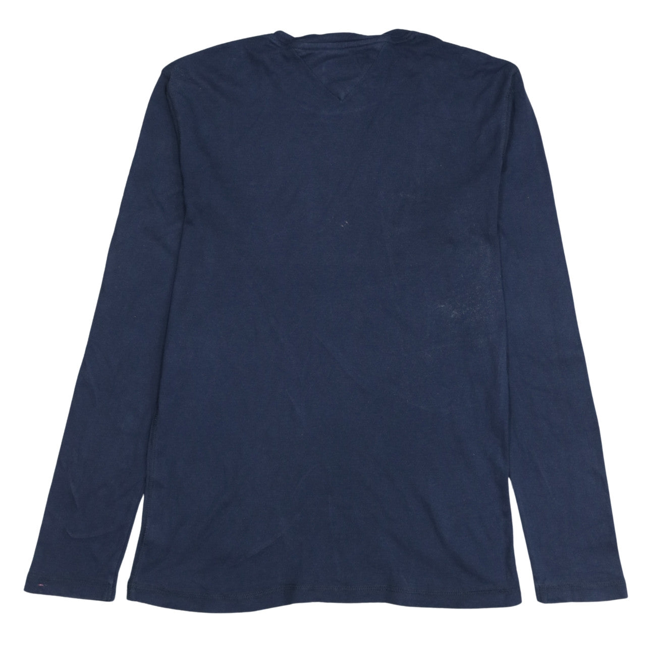 Tommy Jeans Men's Navy Long Sleeve Crew Neck T-Shirt M Cotton