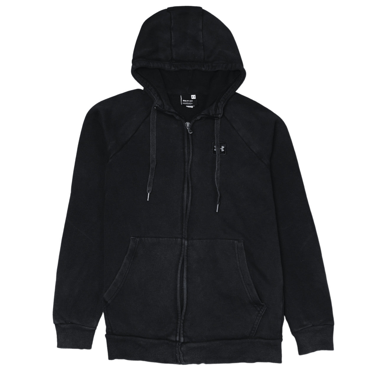 Under Armour Women's Black Small Full Zip Hoodie Sweatshirt