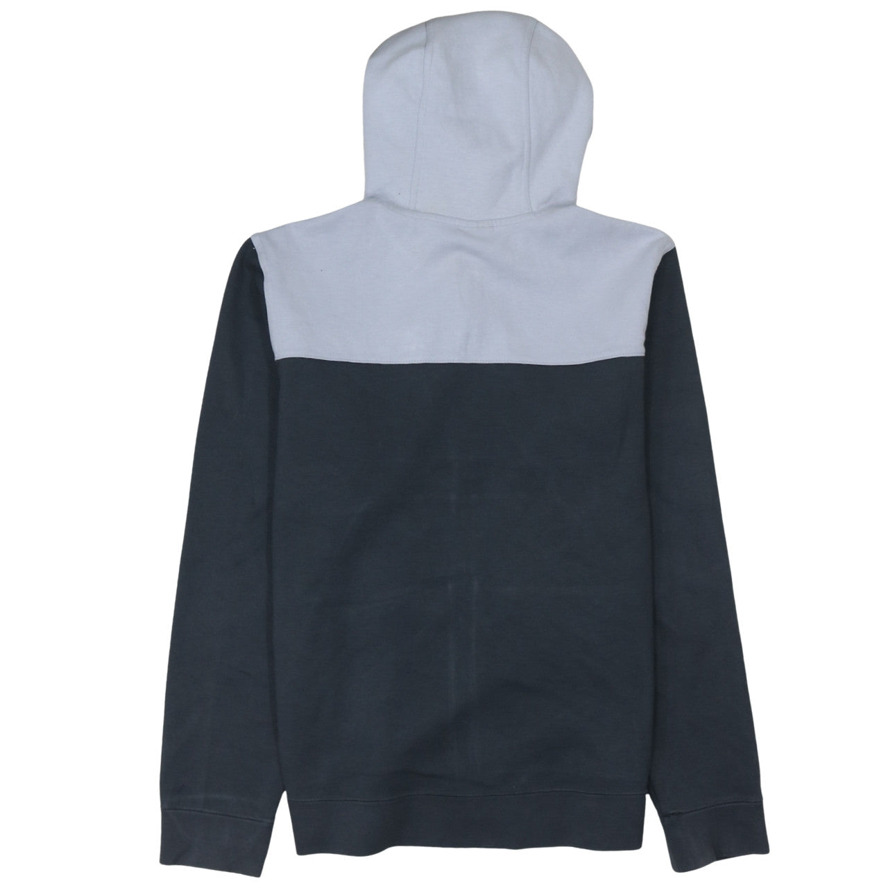 Nike Mens Grey Full Zip Hoodie XL Regular Fit Logo Hooded Sweatshirt
