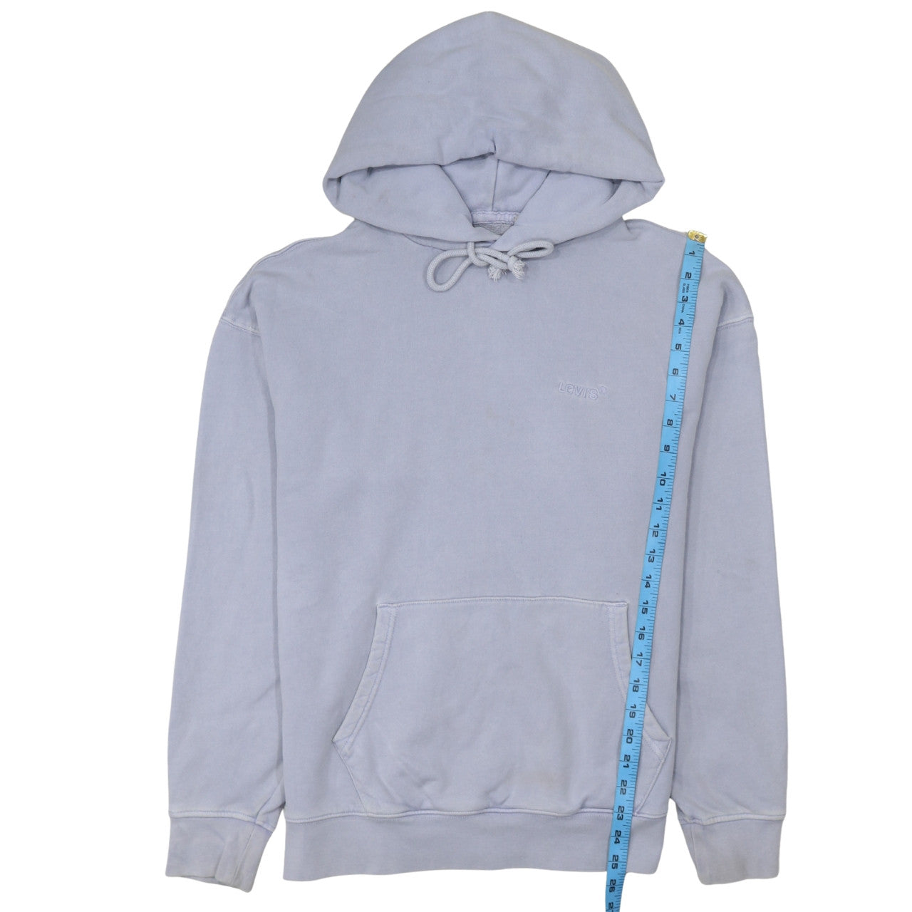 Levi's Women Light Blue Relaxed Pullover Hoodie Size S