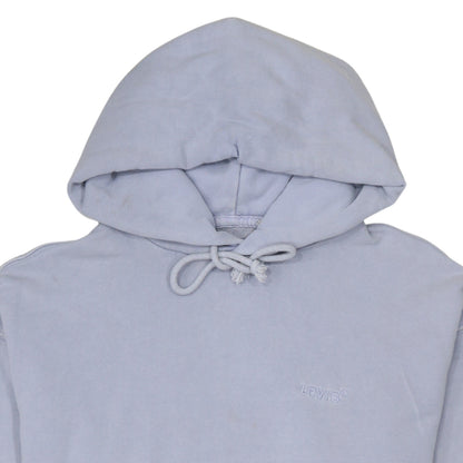 Levi's Women Light Blue Relaxed Pullover Hoodie Size S