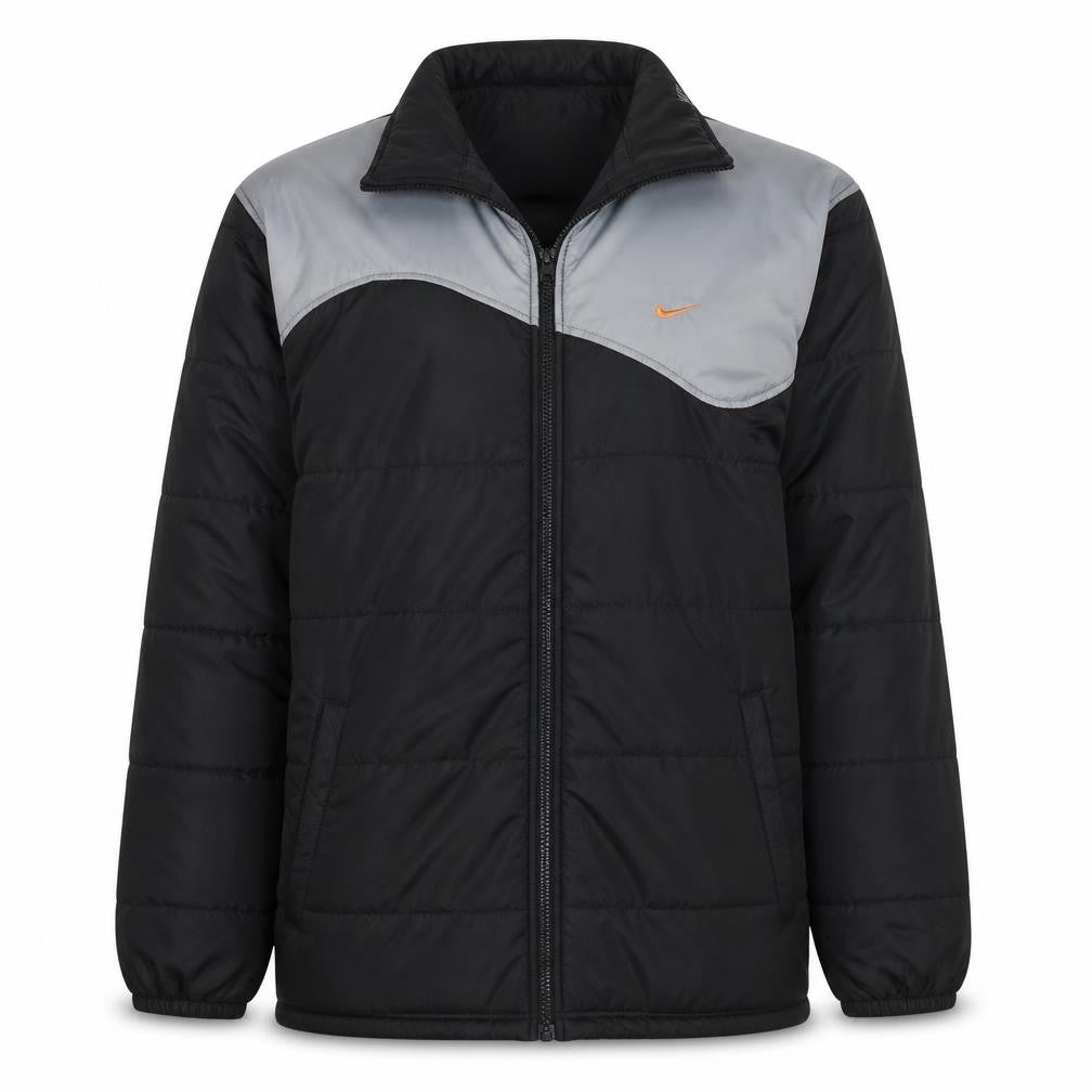 Nike Men’s Black Track Jacket L Full Zip Lightweight Sportswear