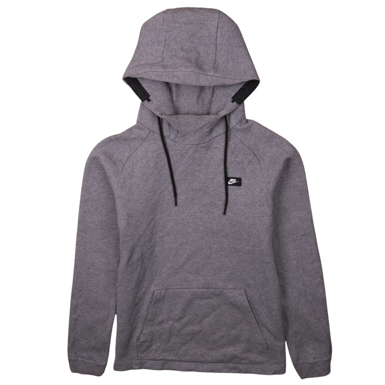 Nike Men's Grey Pullover Hoodie Size S Regular Fit Fleece