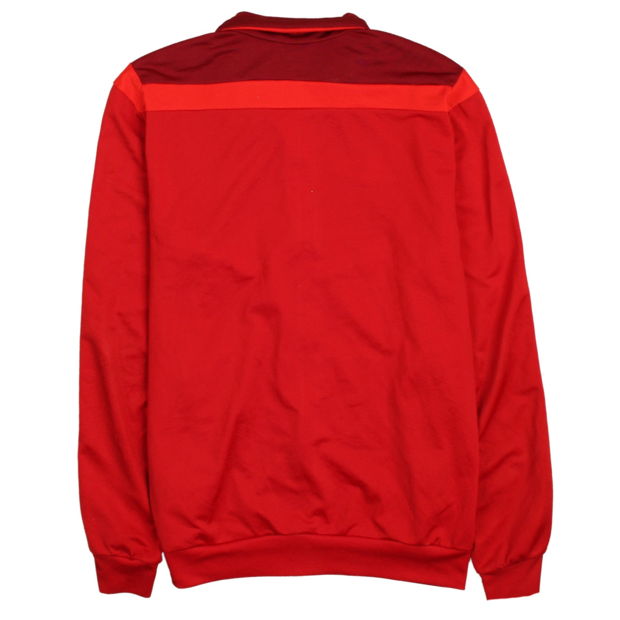 Adidas Men's Red Track Jacket S Full Zip Sportswear Regular Fit