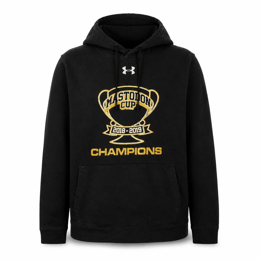 Under Armour Men's Black Small Pullover Sports Hoodie